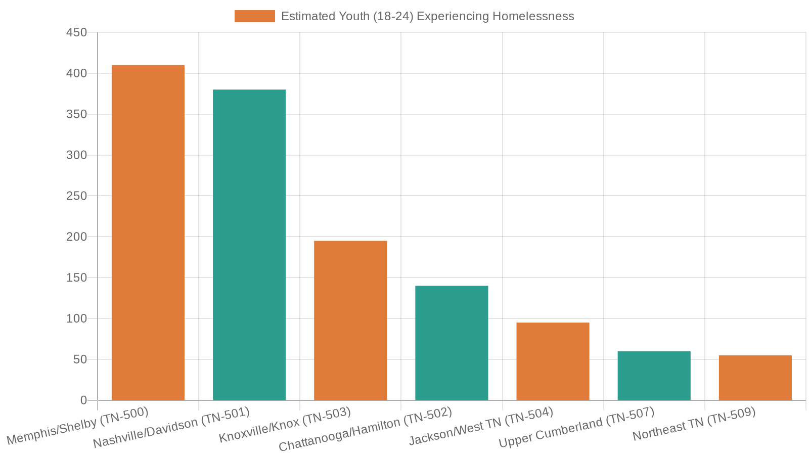 2. The Scale of Youth Homelessness in Tennessee