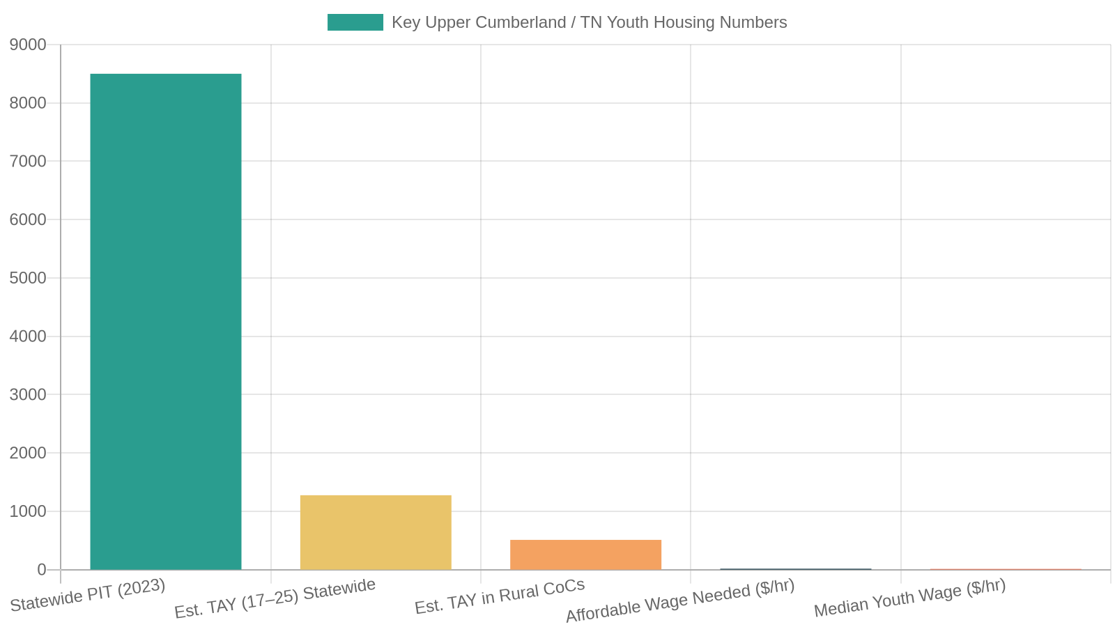 3. How Youth Homelessness Shows Up in Upper Cumberland's Data