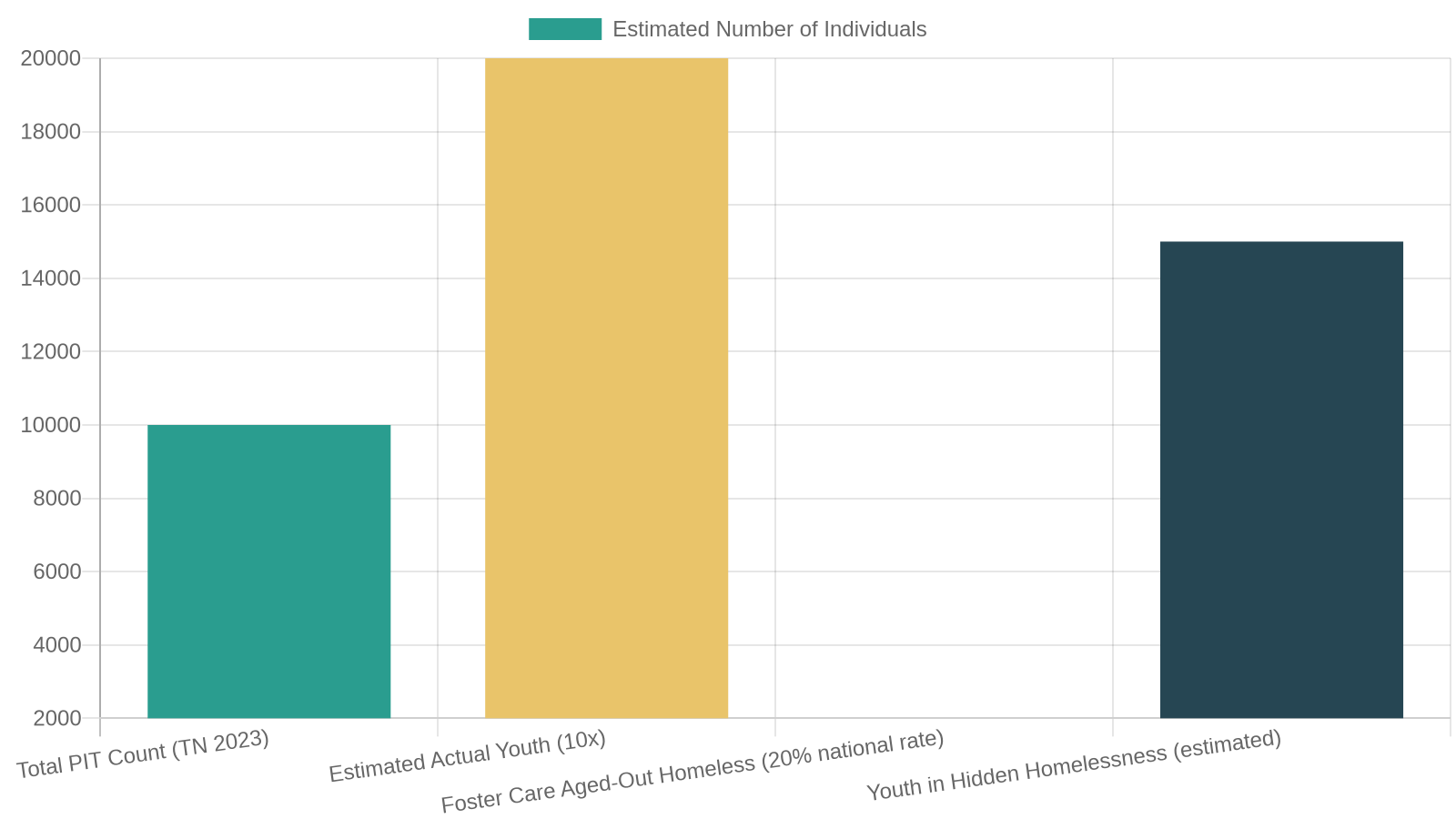 Youth Homelessness in Tennessee: The Numbers Behind the Need